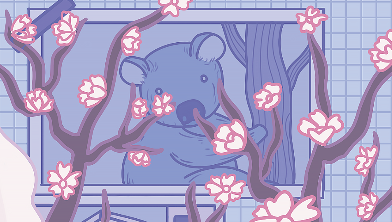 植物与人系列（图ZMjAzMzY3ODE2） - 商业插画 - 站酷设计师绘画的小熊艾尼原创素材 - 站酷ZCOOL