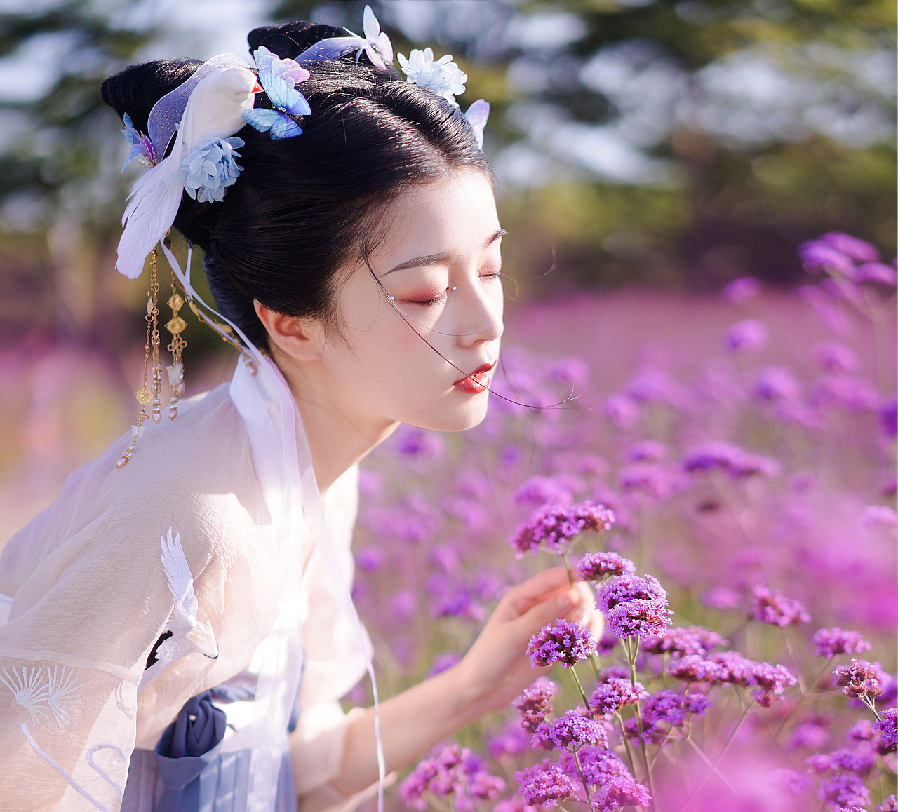 陌上花（图ZMjA5ODA0NTA4） - 人像摄影 - 站酷设计师给给Eru原创素材 - 站酷ZCOOL