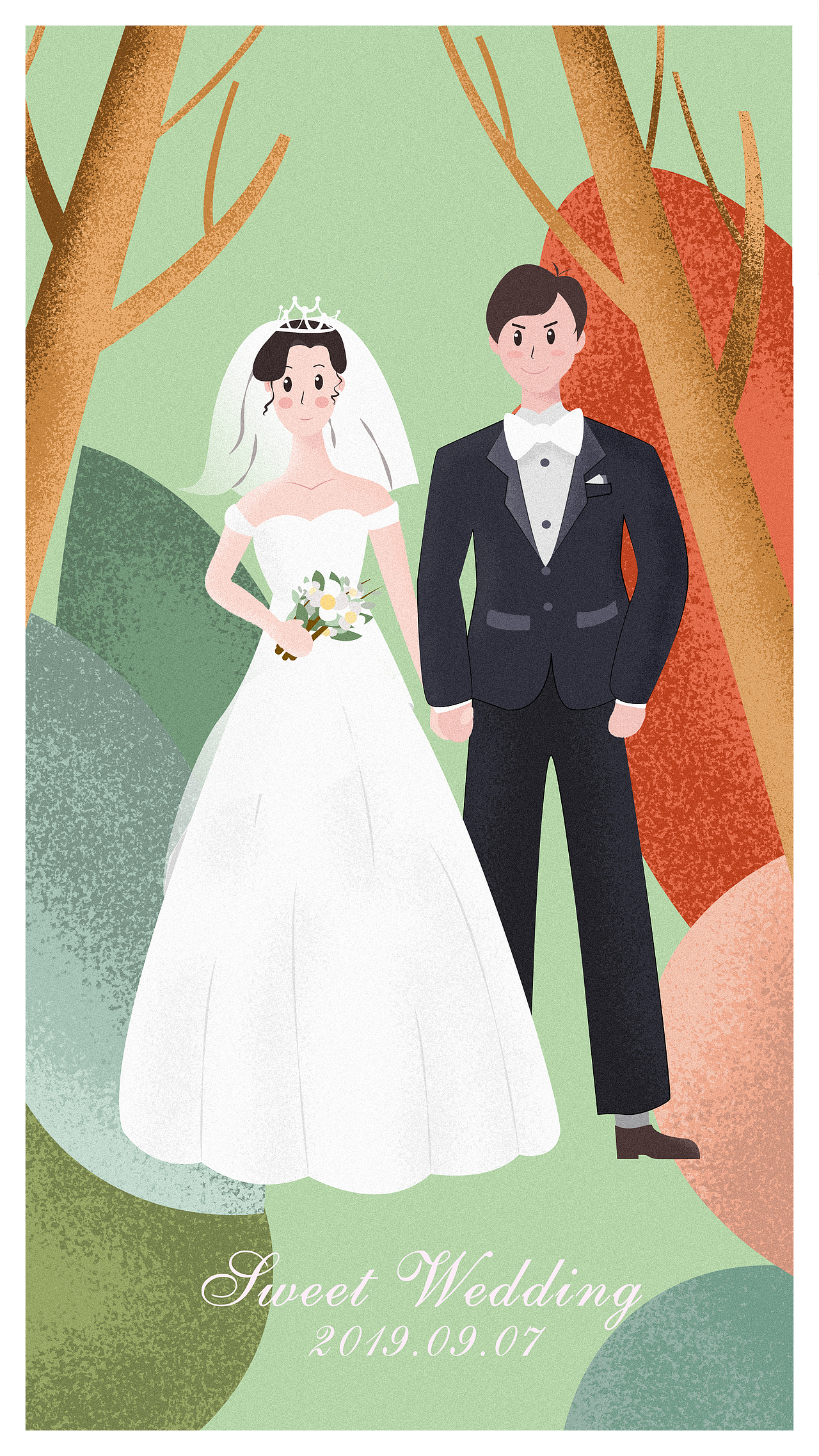 插画／噪点插画（图ZMTg1OTEwNTY4） - 创作习作 - 站酷设计师我是小怂包原创素材 - 站酷ZCOOL