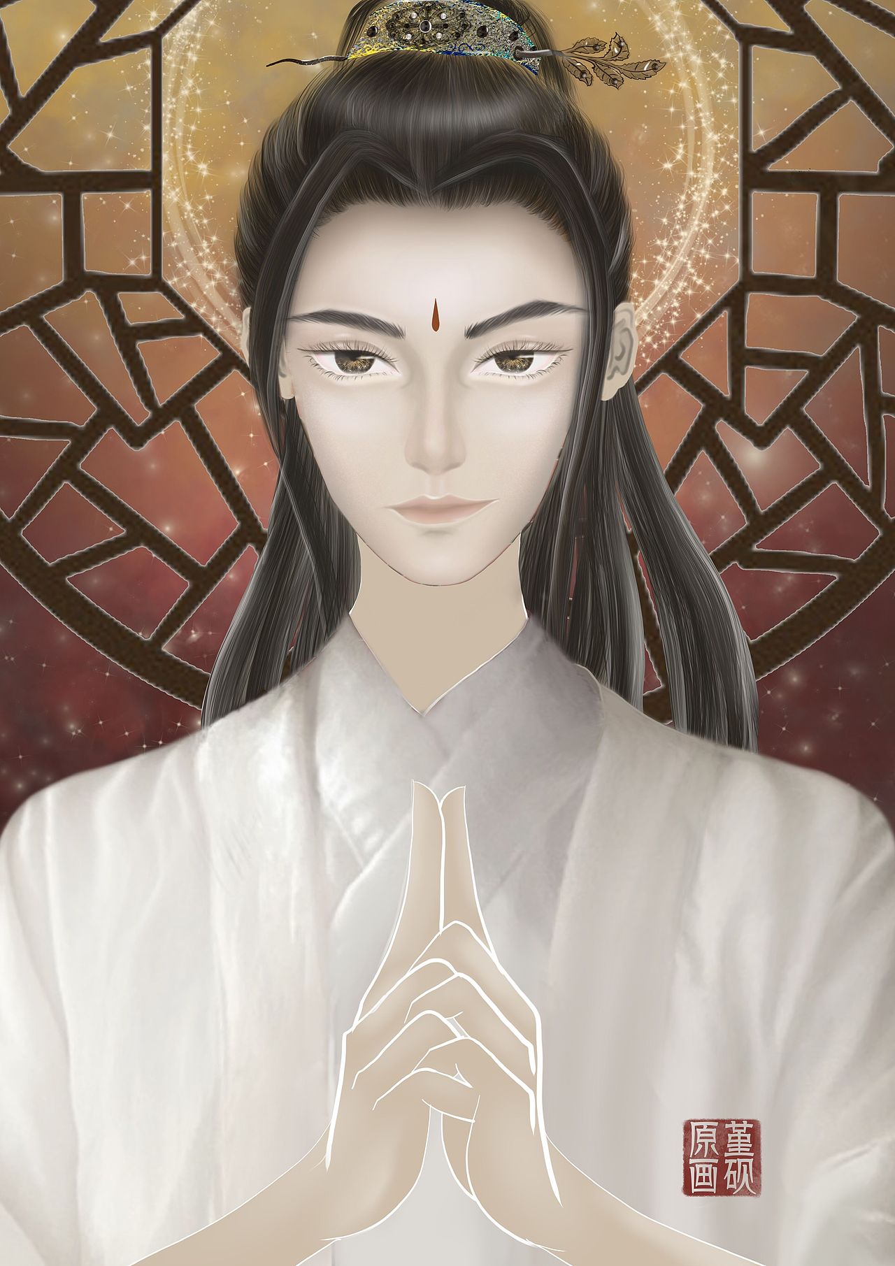 人物像素场景古风插画原创结印作品信息创作时间2021/07/09添加表情