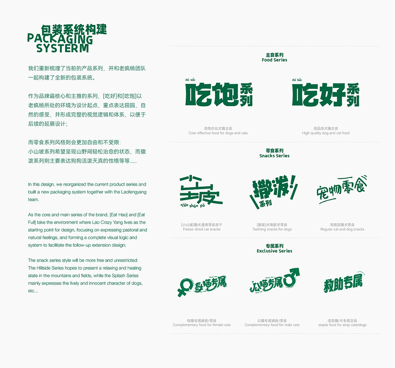 《老疯杨》宠物品牌全案设计——给它一生欢喜