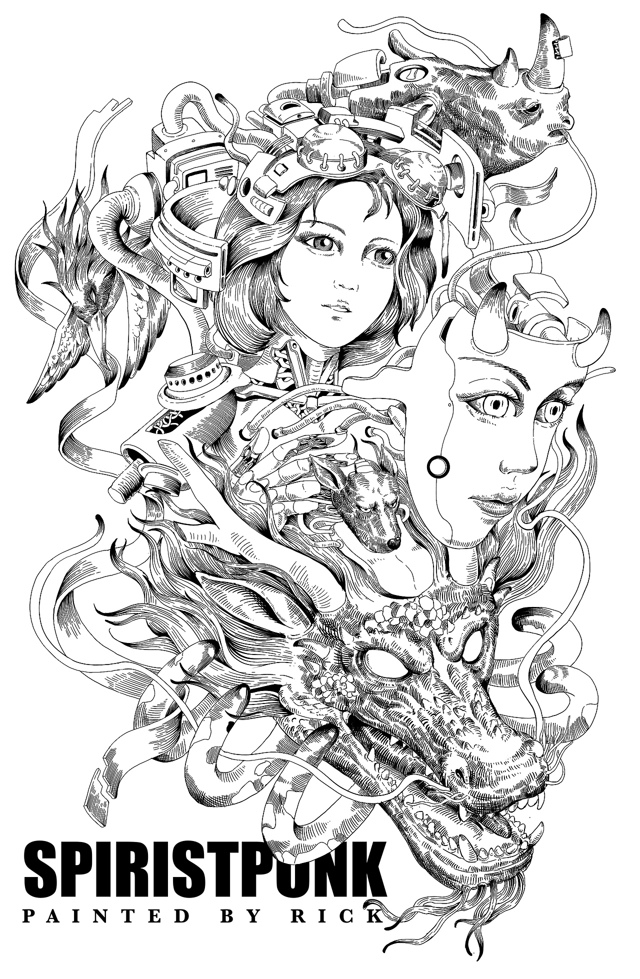 《未来幻想》（图ZMjA0MTY2MTgw） - 创作习作 - 站酷设计师RICK迁原创素材 - 站酷ZCOOL