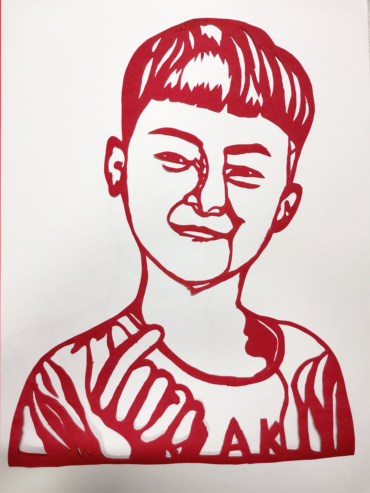 人物肖像|手工艺|其他手工艺|可帅鑫剪纸_原创作品-站酷zcool