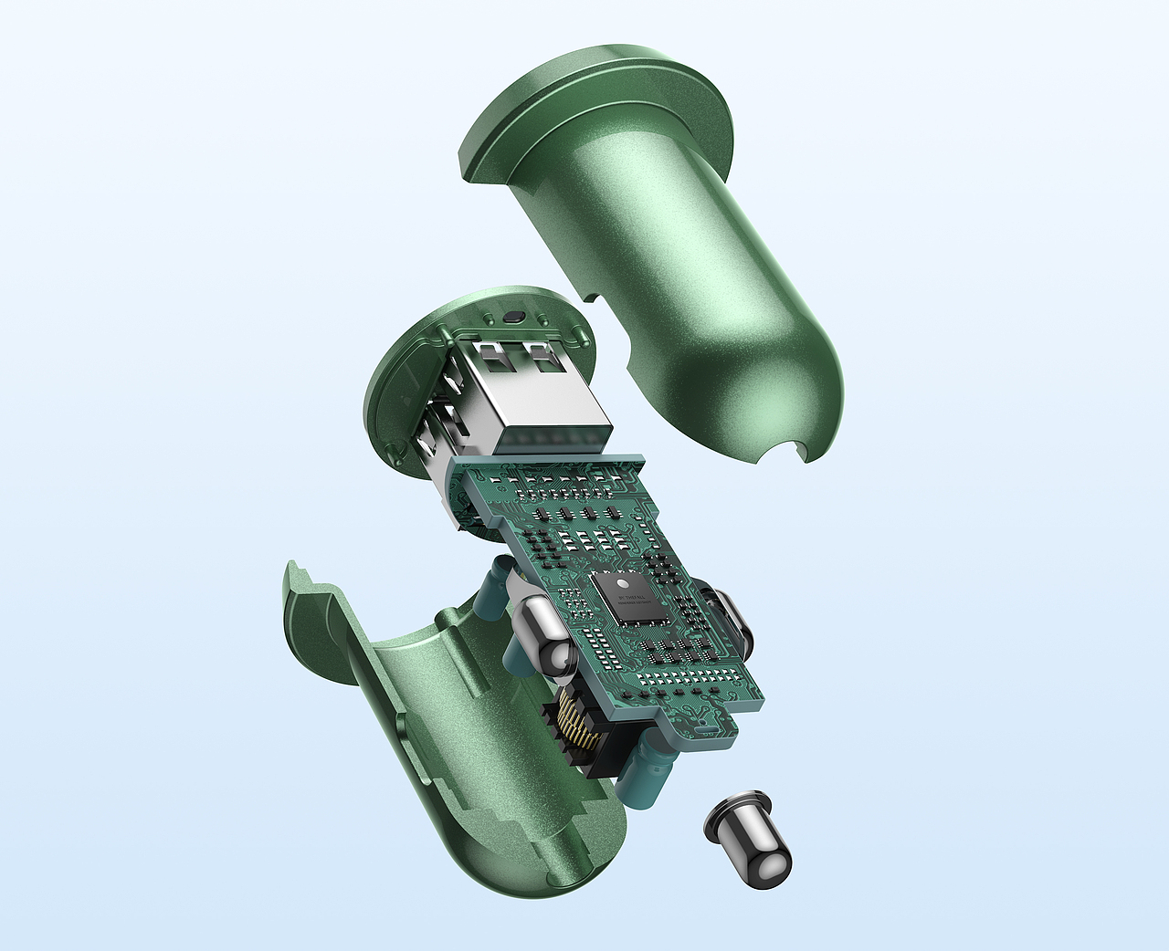 又一组车充渲染图（图ZMjUxNzI4NDQw） - 产品 - 站酷设计师TheFall原创素材 - 站酷ZCOOL