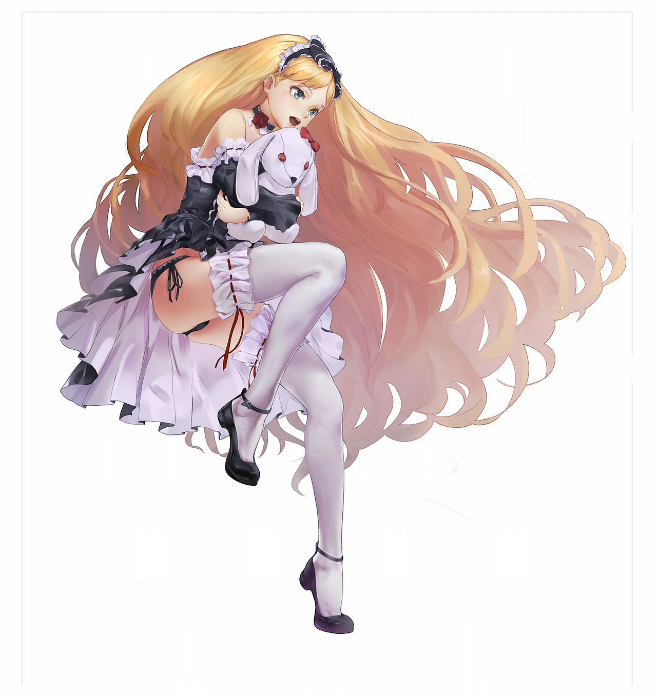 游戏原画人物日系风格