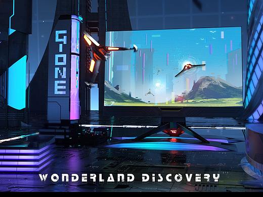 Space portal太空基地传送门-一体机概念海报设计（个人主页-ZMzk2OTkzODQ=） - 场景 - 站酷设计师MingDynasty原创素材 - 站酷ZCOOL