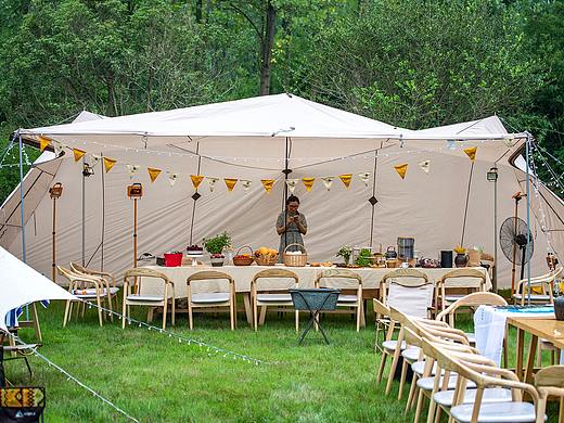 山野逃跑 · 茶里王圩 丨 Cloud Camping