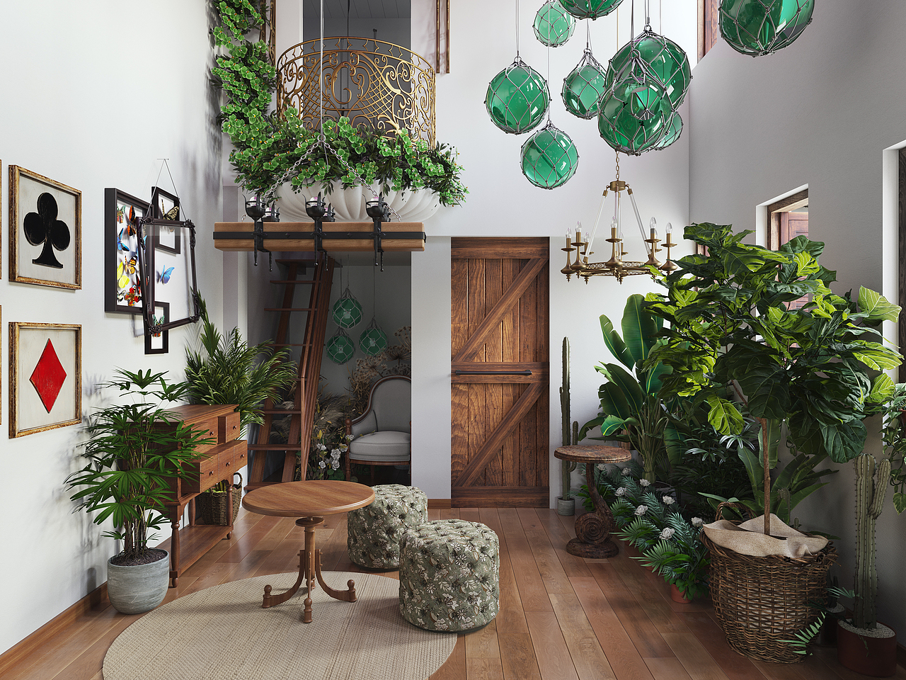 练习●田园（图ZMjgwNzgxMDI4） - 家装设计 - 站酷设计师DAL达令视觉原创素材 - 站酷ZCOOL