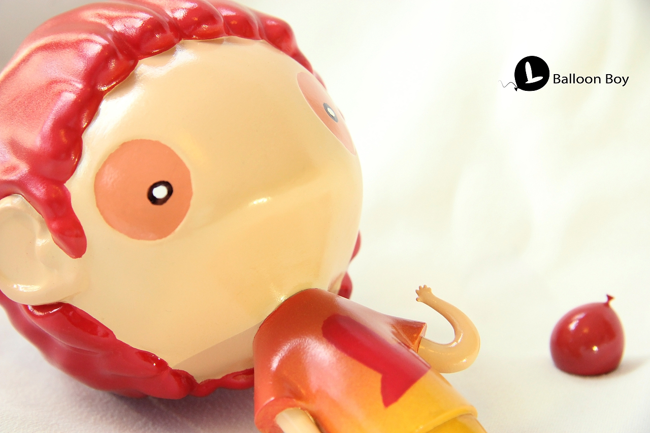 Balloon Boy Art Toy 实物拍摄
