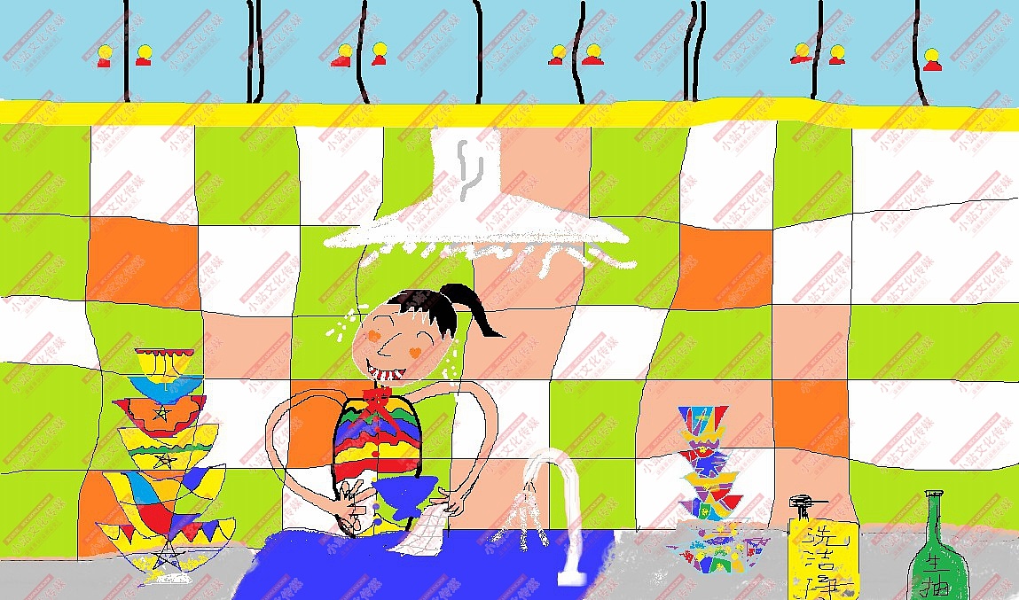 电脑作品 学生绘画作品 中小学电脑绘画作品制作