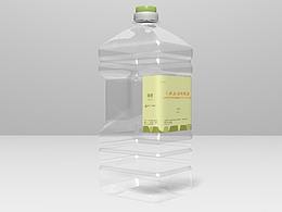 泡泡液包装和瓶子设计包装纸设计透明瓶