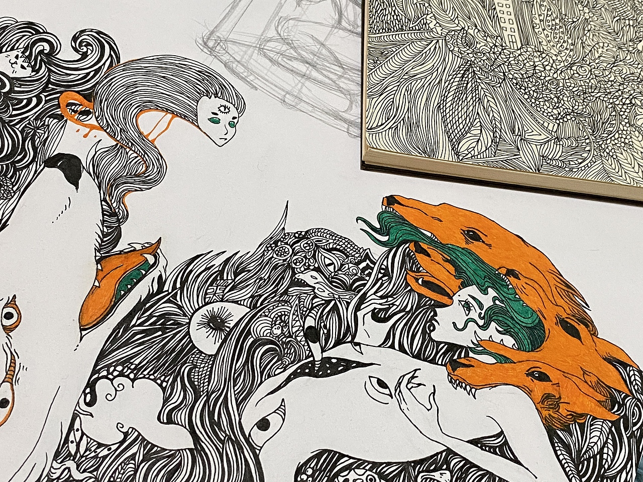 暗黑三部曲·终章——《牢》（图ZMzE1OTIzMjky） - 艺术插画 - 站酷设计师lNXXl原创素材 - 站酷ZCOOL