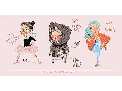 Girls' emotion series