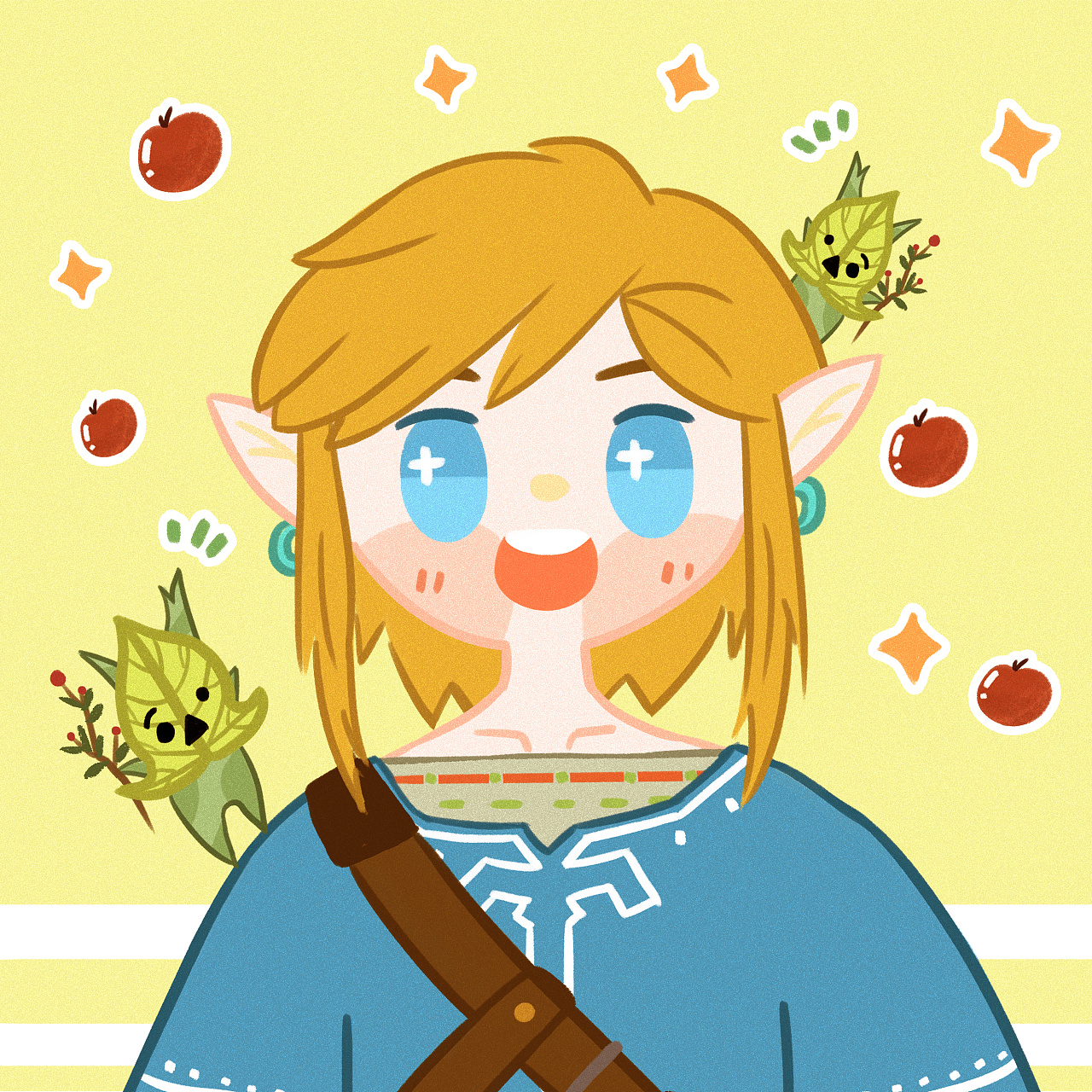 塞尔达q版系列-练习|插画|创作习作|suda氧气瓶 - 原创作品 - 站酷