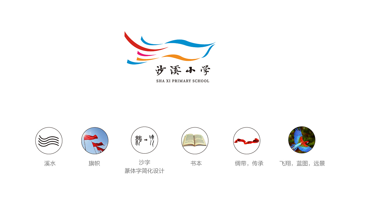 近期死磕的学校logo方案设计