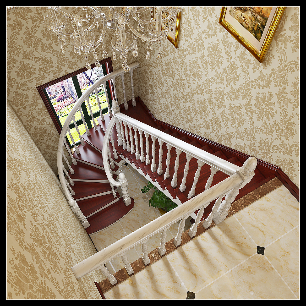 复式别墅楼梯楼梯方案