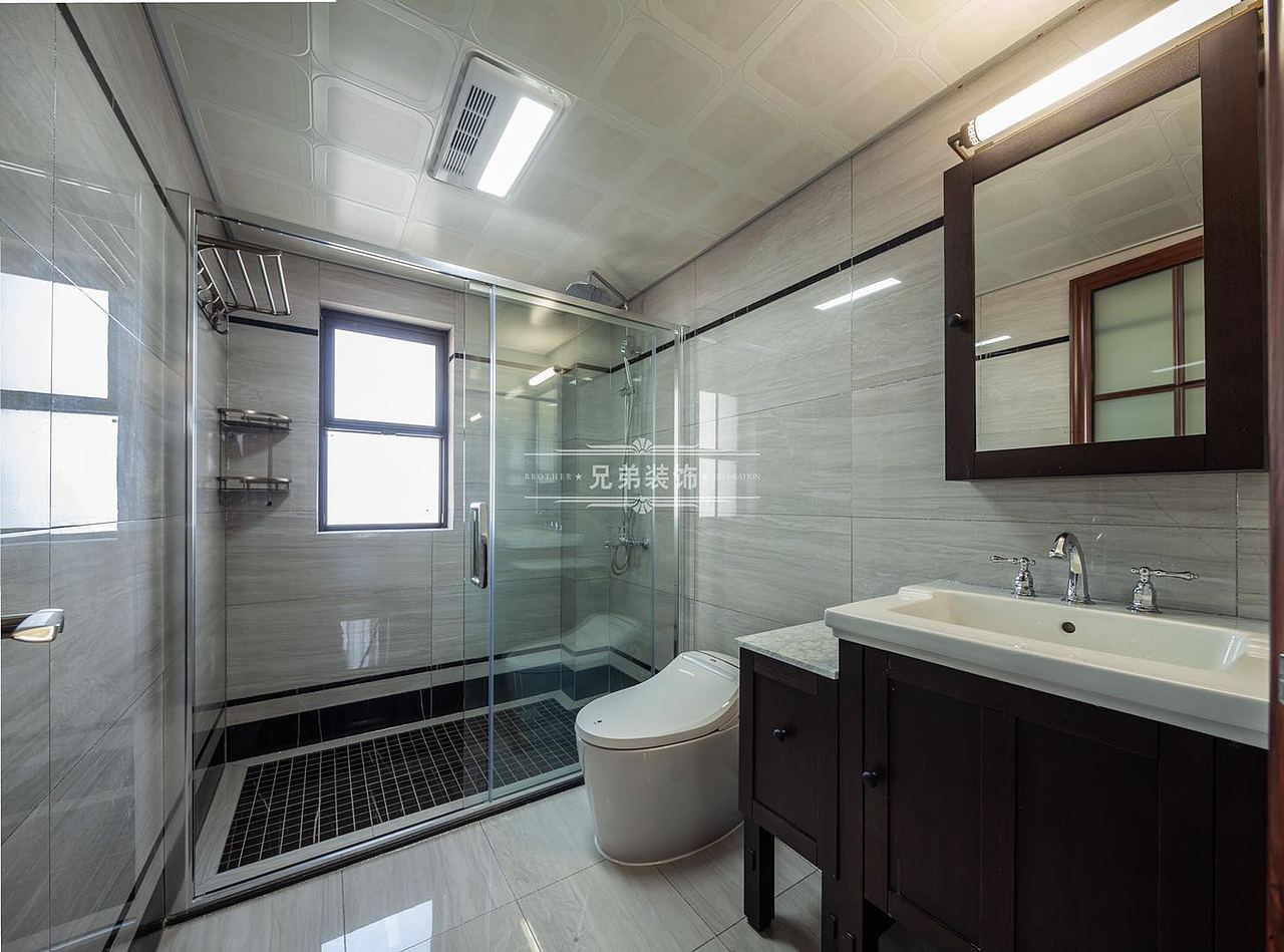 照母山约克郡装修|约克郡北郡洋房简美风格装修实景图