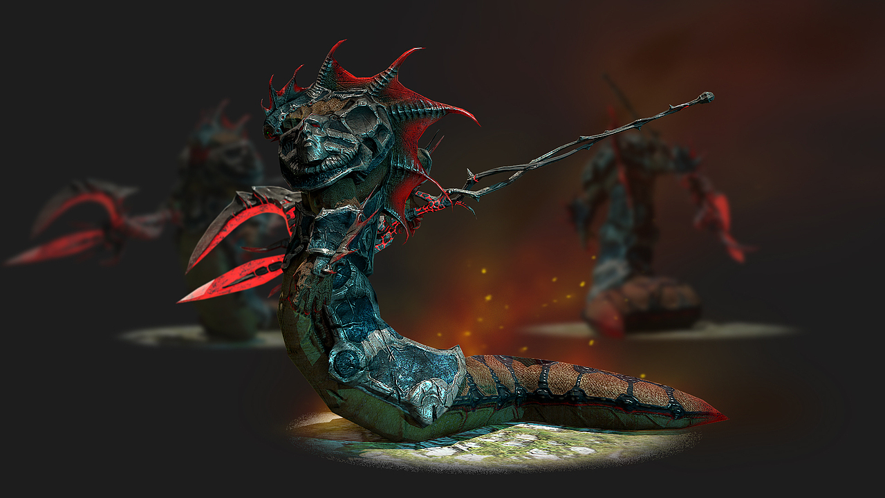 2644个面打造次时代渔人（图ZMjA0MzA3NjQ=） - 人物/生物 - 站酷设计师Adam_陈原创素材 - 站酷ZCOOL