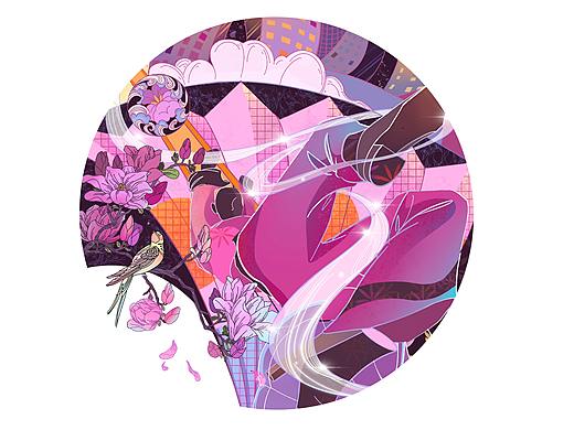 【国风插画】上海