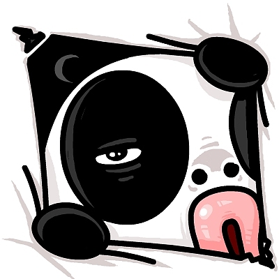 熊喵熊 ▎撕开你的头像框（图ZMTk3MTQ1ODg=） - 单幅漫画 - 站酷设计师画_语原创素材 - 站酷ZCOOL