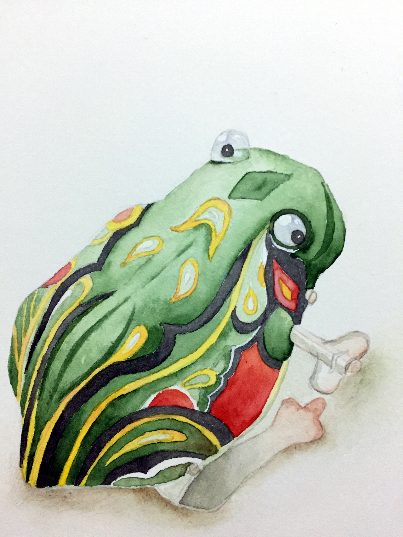 水彩插画