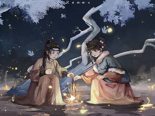 插画｜青梅竹马