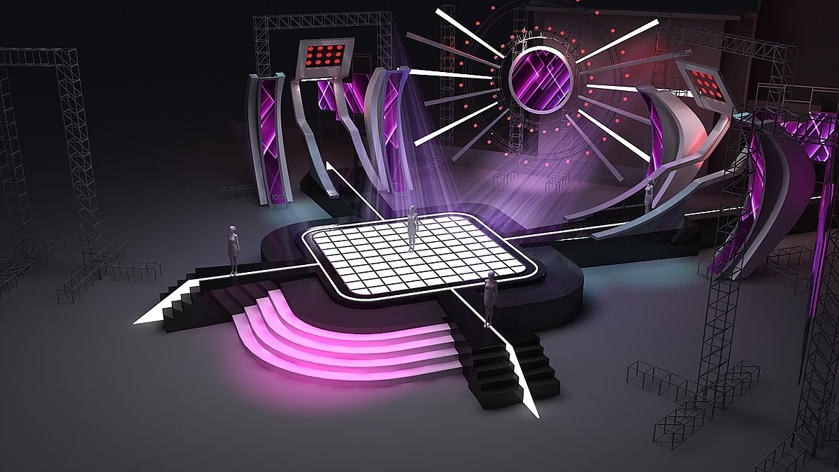 舞台设计效果图