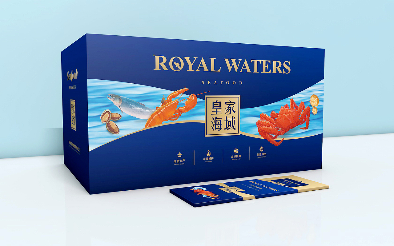 锐朗品牌作品 | 「 皇家海域」包装设计（图ZMTQ3NDE2ODI0） - 包装 - 站酷设计师锐朗品牌原创素材 - 站酷ZCOOL