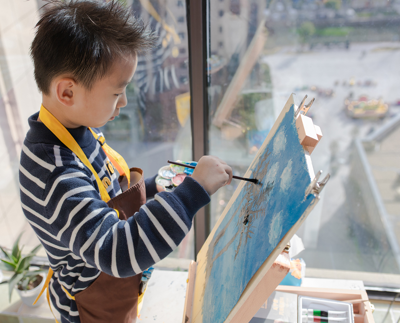 第二届苏州少年儿童中国画现场绘画大赛圆满落幕新闻一览-樱花彩色笔