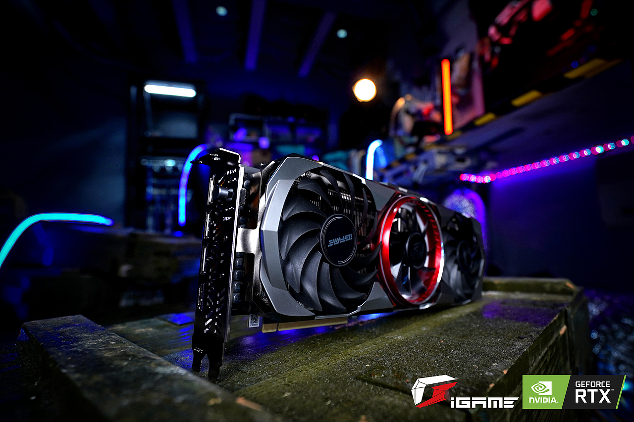 赛博朋克科技风（RTX30系列显卡）（图ZMjI0NDA3OTQ4） - 产品摄影 - 站酷设计师KARMINGXX原创素材 - 站酷ZCOOL