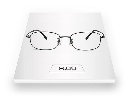 光学镜架 详情页展示