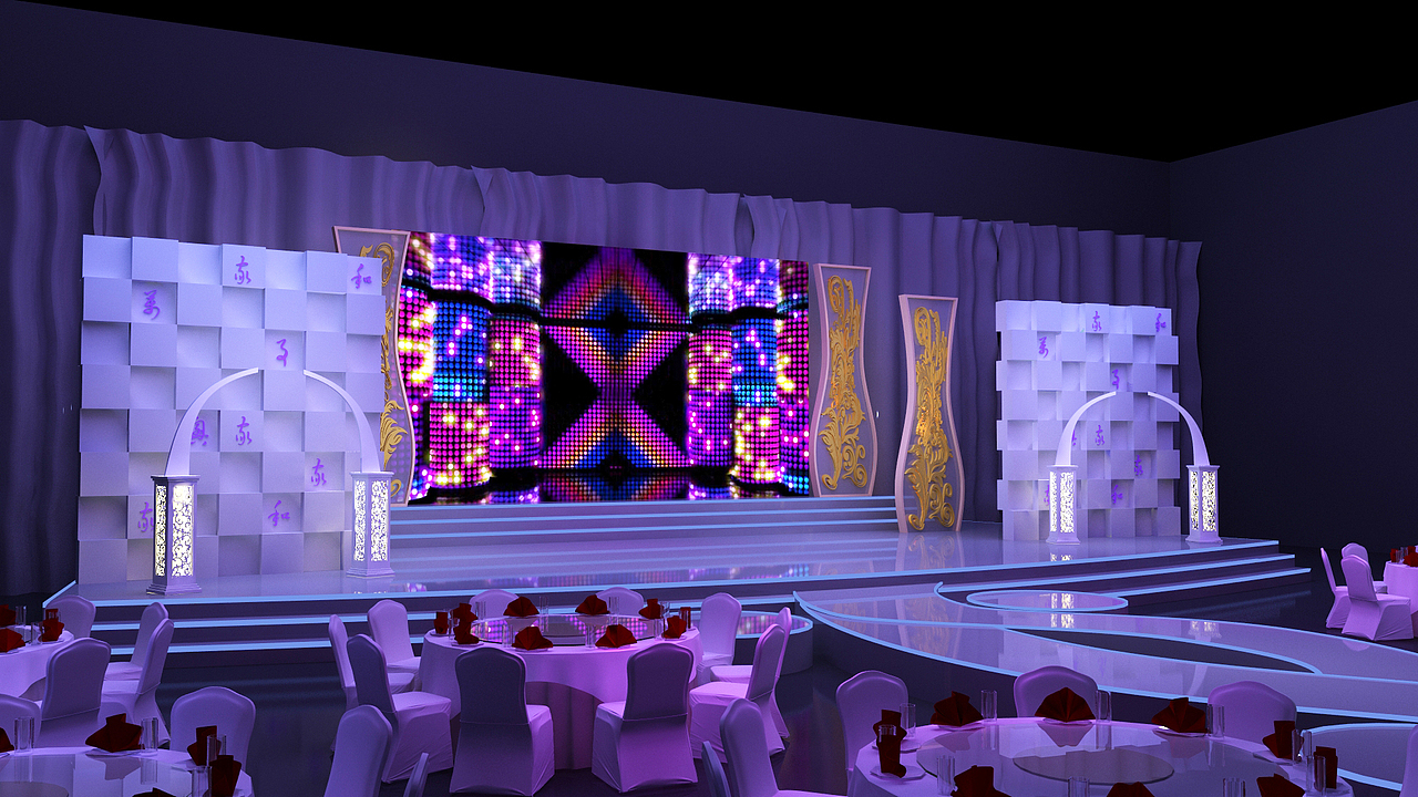 舞美效果图（图ZMTc1MDc0NzI0） - 其他三维 - 站酷设计师青梦之星原创素材 - 站酷ZCOOL