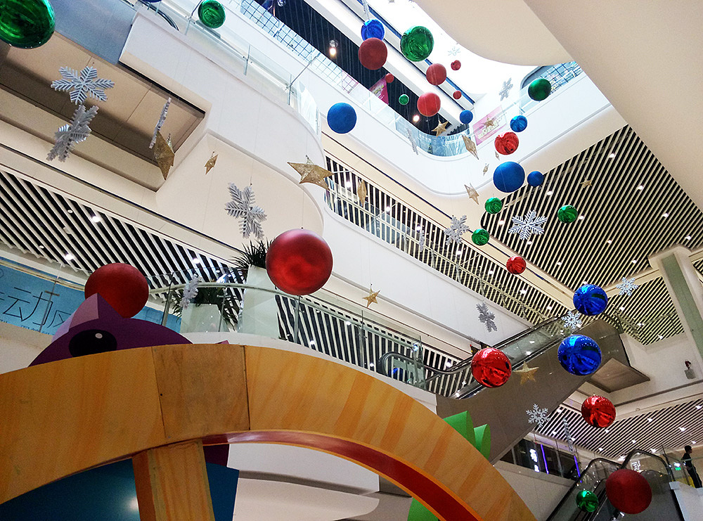 万胜广场开业美陈