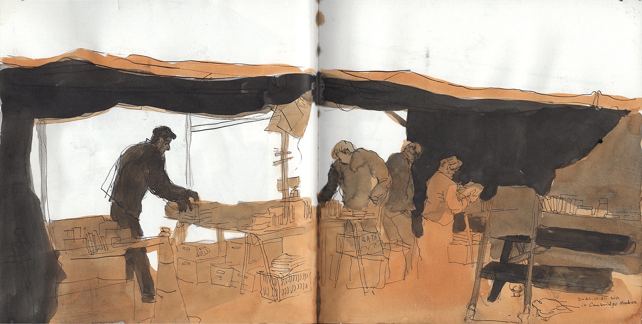 速写本:人物 乐队 酒吧 街景（图ZMjc1NTQ0MTQ4） - 艺术插画 - 站酷设计师小肥鸡lia原创素材 - 站酷ZCOOL