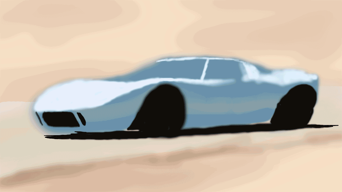 超写实 - FORD GT（图ZNjk3MDgzMzI=） - 概念设定 - 站酷设计师GarfieldXX原创素材 - 站酷ZCOOL