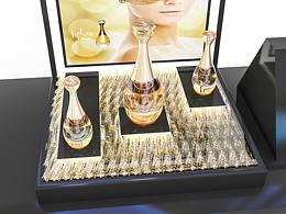 迪奧真我香水建模渲染