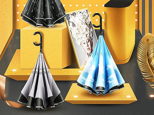 又是一个雨伞详情页