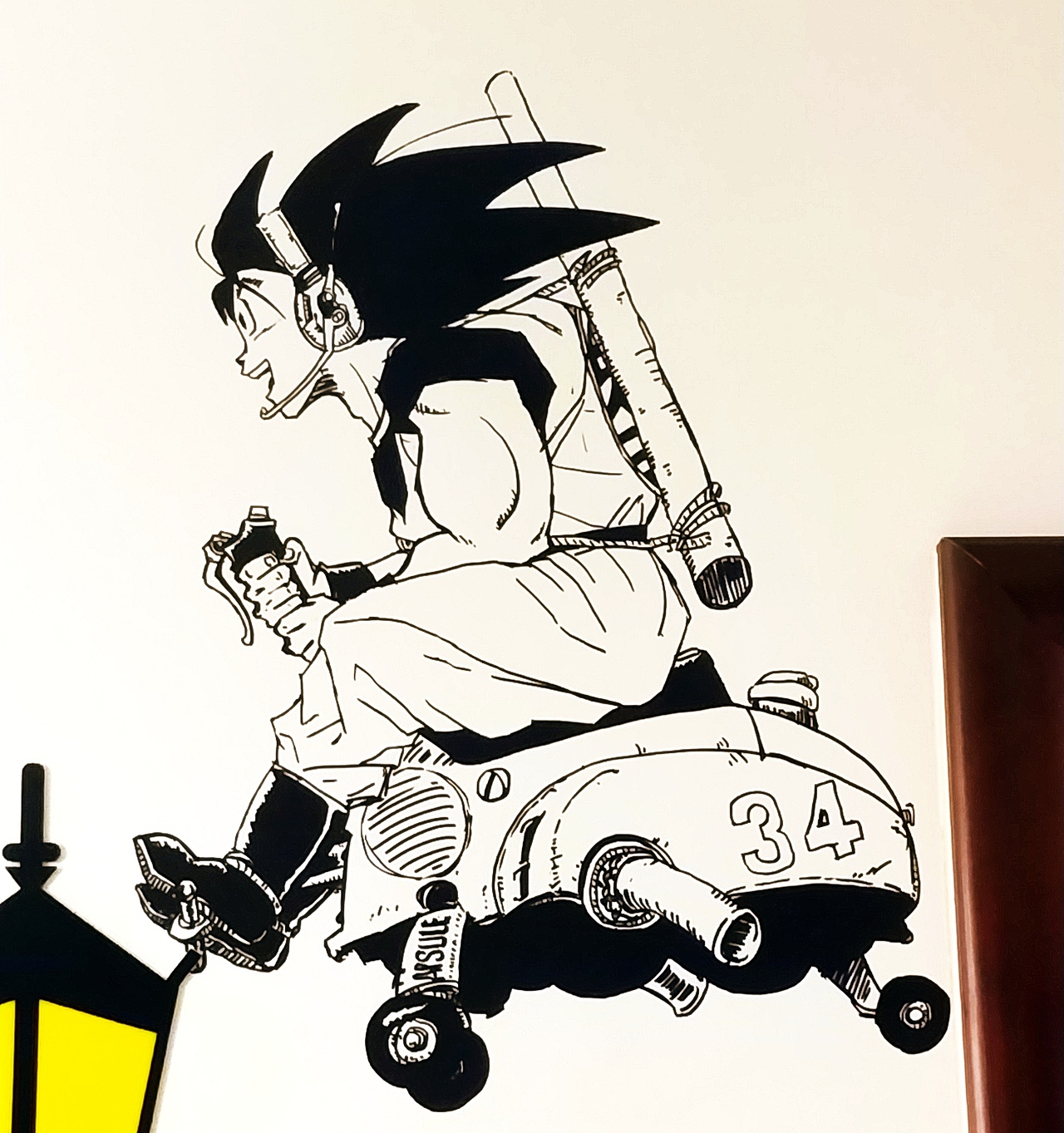 墙画动漫