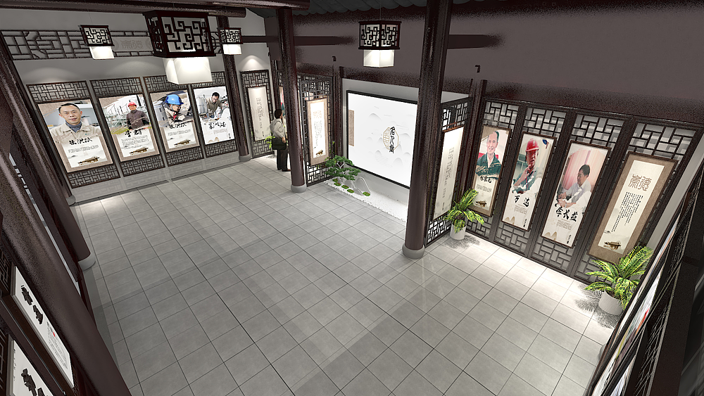 景区园林导视系统设计展厅设计（图ZMjU5OTE1NzUy） - 商业空间设计 - 站酷设计师雨文柒_原创素材 - 站酷ZCOOL