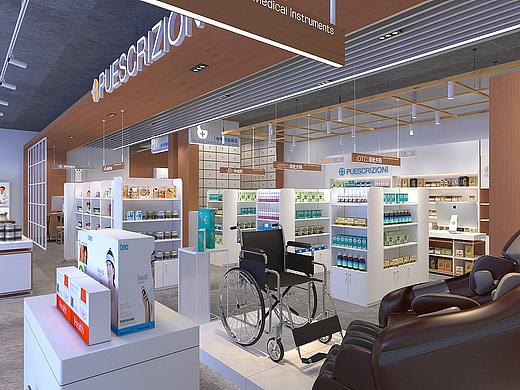 药店设计|中药店设计|西药店设计