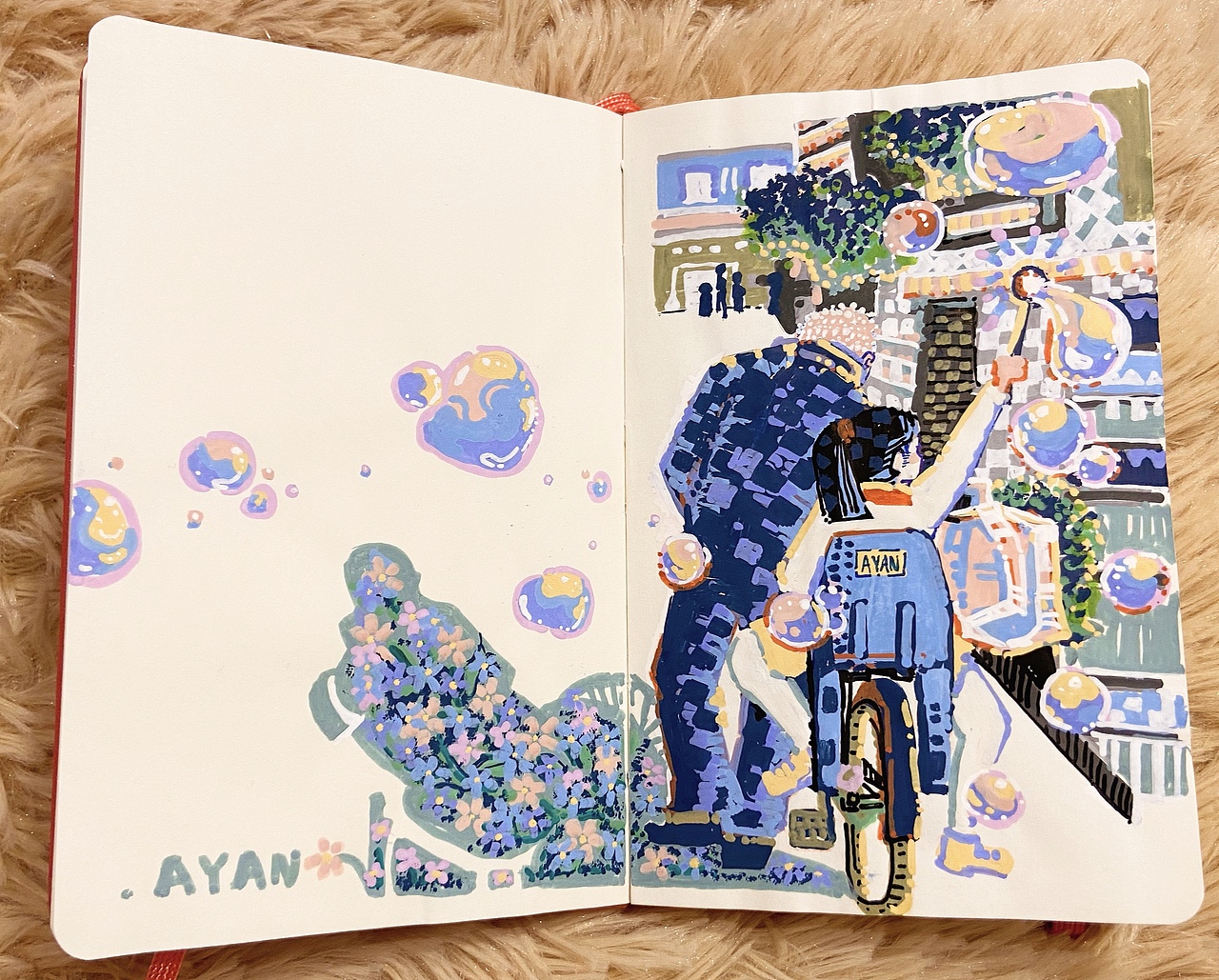 丙烯马克/一些a6本的小稿（图ZMjAwNzUwNjk2） - 创作习作 - 站酷设计师优透原创素材 - 站酷ZCOOL