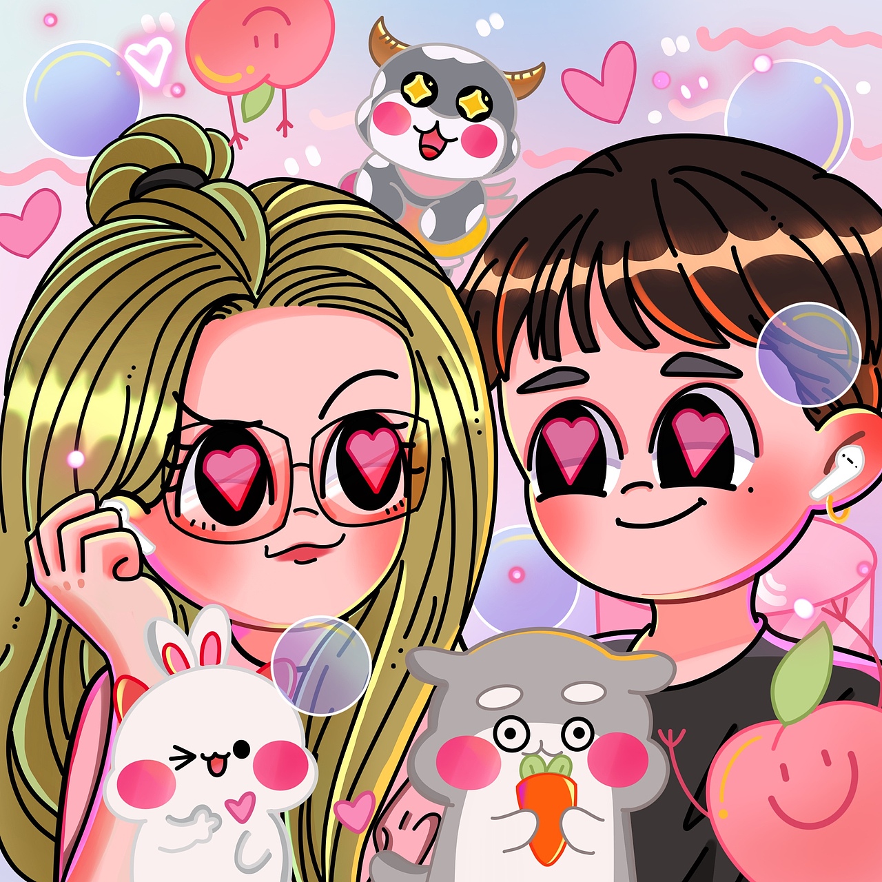 一些平时画的小头像（图ZMjE5MTc4NjE2） - 新锐潮流插画 - 站酷设计师DongHqq原创素材 - 站酷ZCOOL