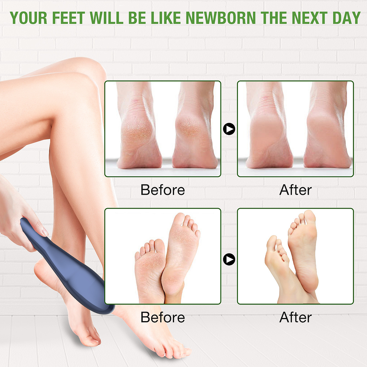 亚马逊主图 磨脚器