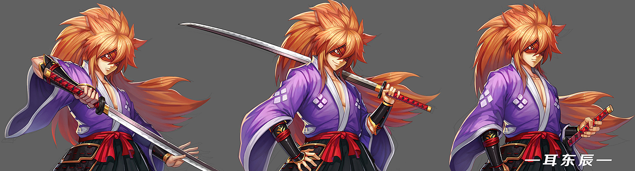 半身像設(shè)計（圖ZMTAyNzU4OTI4） - 商業(yè)插畫 - 站酷設(shè)計師JustinChen設(shè)計原創(chuàng)素材 - 站酷ZCOOL