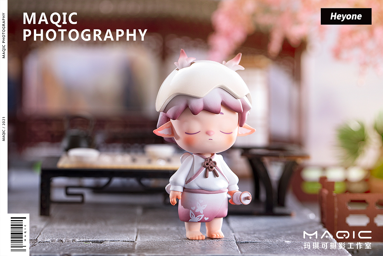 《MIMI新国风隔世信》系列盲盒——盲盒手办拍摄