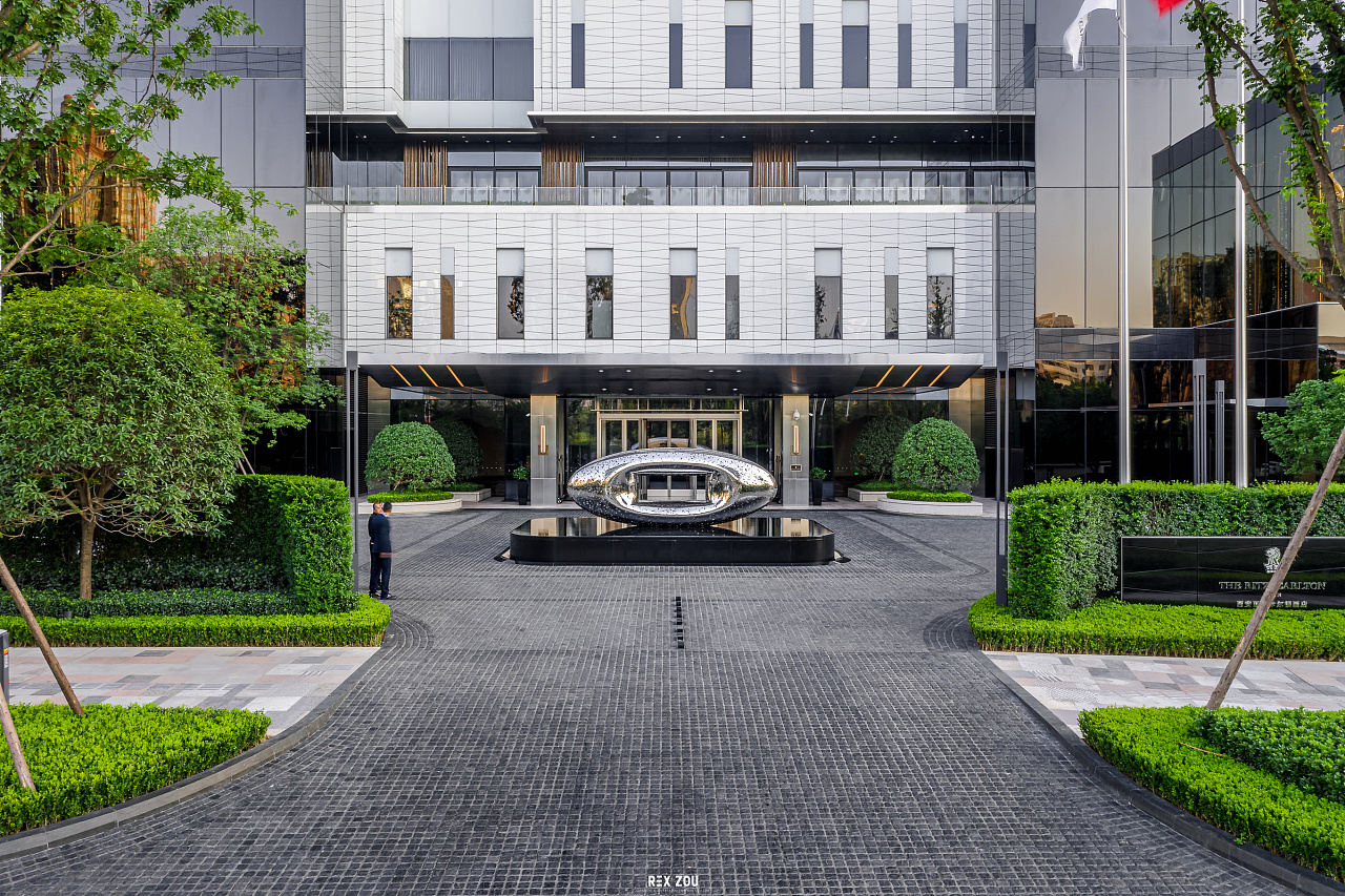 西安里兹卡尔顿酒店 - 入口主雕塑