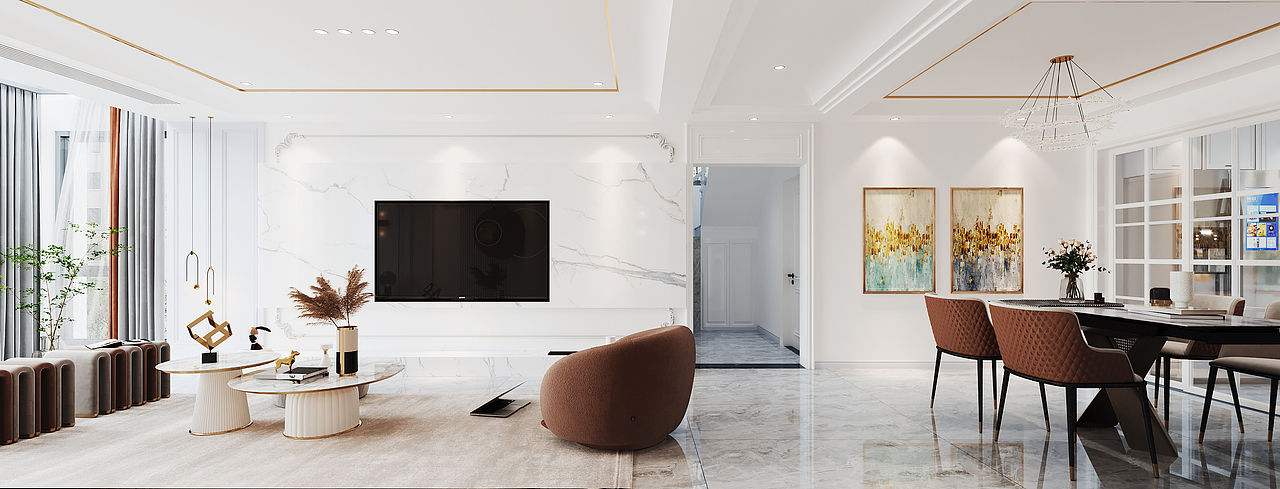 简欧+轻奢带给你浪漫与质感