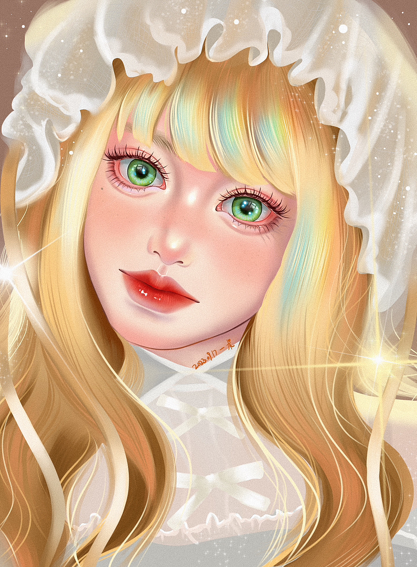 你是什么精灵，这么好看