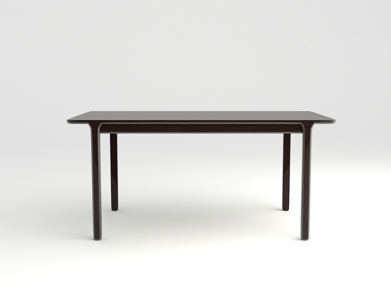 para-curve 方形餐桌