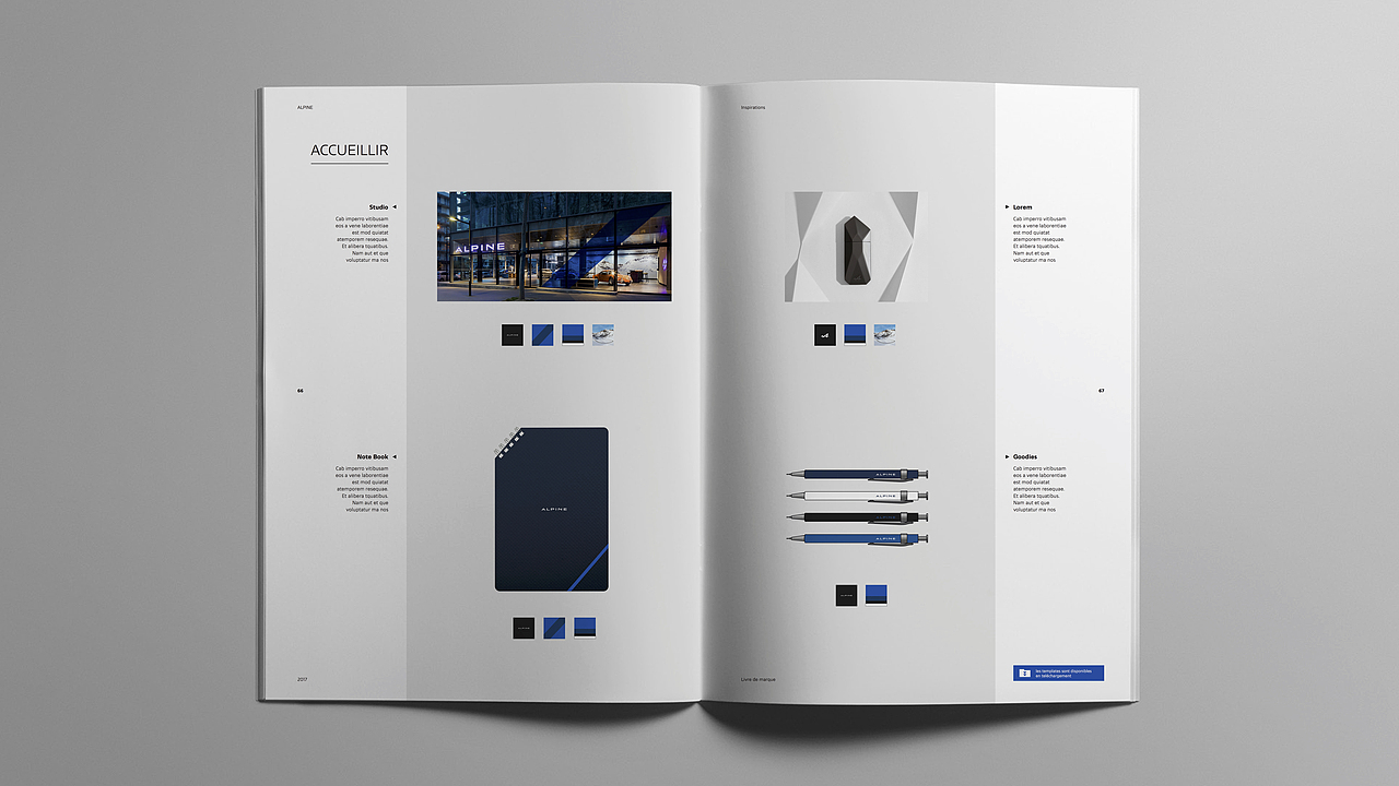 ALPINE Brand Book（图ZOTI0NjYyMzY=） - 书籍/画册 - 站酷设计师Niico原创素材 - 站酷ZCOOL